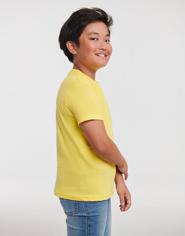 Russell Europe Kid`s Classic T-Shirt, Yellow, M (116/5-6) bedrucken, Art.-Nr. 188006004