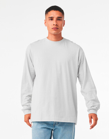 Bella Unisex Jersey Long Sleeve Tee, Navy, 2XL bedrucken, Art.-Nr. 191062007