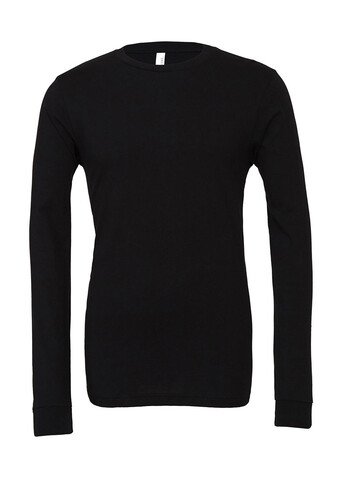 Bella Unisex Jersey Long Sleeve Tee, Black, S bedrucken, Art.-Nr. 191061013
