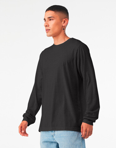 Bella Unisex Jersey Long Sleeve Tee, Navy, 2XL bedrucken, Art.-Nr. 191062007