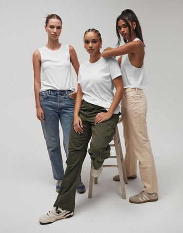 Bella Women`s Relaxed Jersey Short Sleeve Tee, Sage, L bedrucken, Art.-Nr. 194065005