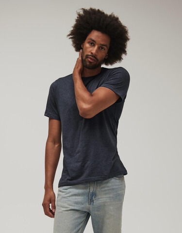 Bella Unisex Heather CVC Short Sleeve Tee, Heather Prism Ice Blue, L bedrucken, Art.-Nr. 195063105
