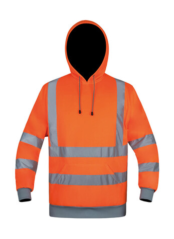 Korntex Hi-Vis Hoody Cork, Orange, S bedrucken, Art.-Nr. 201134102