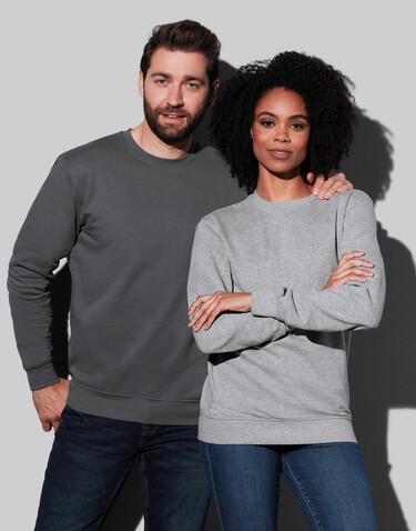 Stedman Unisex Sweatshirt Classic, White, S bedrucken, Art.-Nr. 203050003