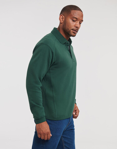 Russell Europe Heavy Duty Collar Sweatshirt, Black, M bedrucken, Art.-Nr. 212001014
