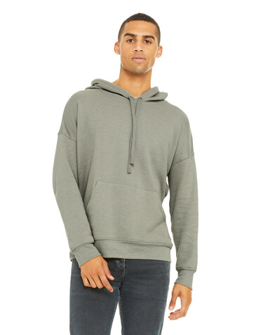 Bella Unisex Sponge Fleece Pullover DTM Hoodie, Heather Stone, M bedrucken, Art.-Nr. 212060094