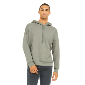 Bella Unisex Sponge Fleece Pullover DTM Hoodie, Heather Stone, XS bedrucken, Art.-Nr. 212060092