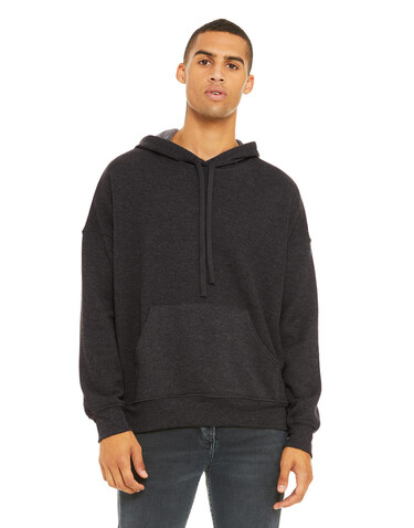 Bella Unisex Sponge Fleece Pullover DTM Hoodie, Dark Grey Heather, L bedrucken, Art.-Nr. 212061275