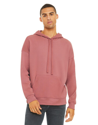 Bella Unisex Sponge Fleece Pullover DTM Hoodie, Mauve, S bedrucken, Art.-Nr. 212063433