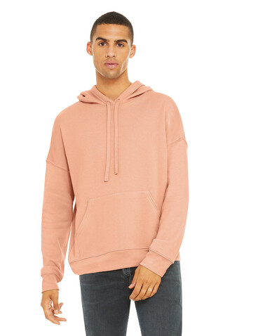 Bella Unisex Sponge Fleece Pullover DTM Hoodie, Peach, XL bedrucken, Art.-Nr. 212064286