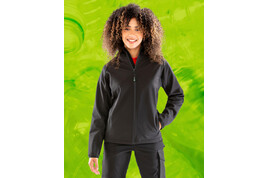 Result Women`s Recycled 3-Layer Hooded Softshell bedrucken, Art.-Nr. 21333