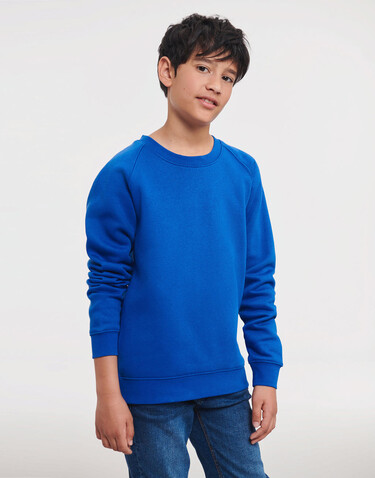 Russell Europe Kids` Authentic Raglan Sweat, Bright Royal, 2XL (152/11-12) bedrucken, Art.-Nr. 214003067