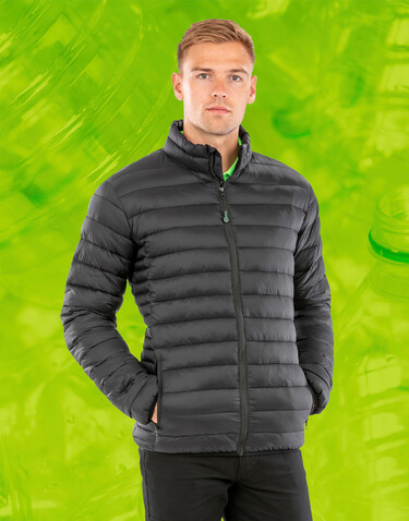 Result Recycled Padded Jacket, Navy, 3XL bedrucken, Art.-Nr. 215332006