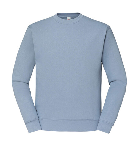 Fruit of the Loom Classic Set In Sweat, Mineral Blue, S bedrucken, Art.-Nr. 216013293