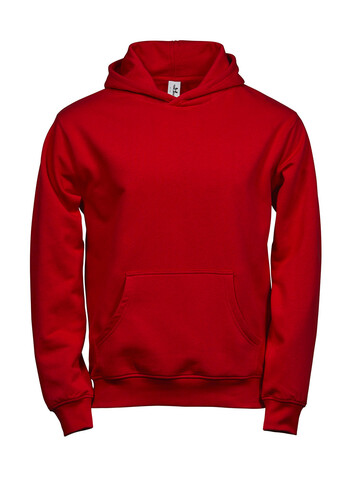 Tee Jays Junior Power Hoodie, Red, 12/14 (150-160) bedrucken, Art.-Nr. 216544005