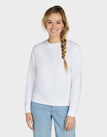 SG Crew Neck Sweatshirt Women, White, XS bedrucken, Art.-Nr. 220520002