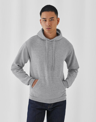 B &amp; C ID.203 50/50 Hooded Sweatshirt Unisex, Anthracite, 4XL bedrucken, Art.-Nr. 221421409