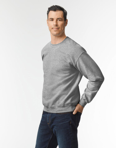 Gildan DryBlend Adult Crewneck Sweat, White, M bedrucken, Art.-Nr. 235090004
