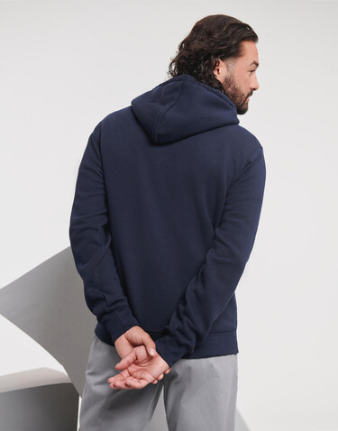 Russell Europe Men`s Authentic Zipped Hood, Bottle Green, XL bedrucken, Art.-Nr. 266005406