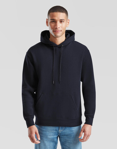 Fruit of the Loom Premium Hooded Sweat, Black, L bedrucken, Art.-Nr. 275011015