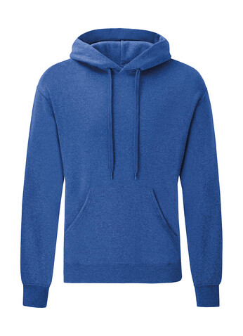 Fruit of the Loom Classic Hooded Sweat, Heather Royal, M bedrucken, Art.-Nr. 276013024