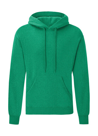 Fruit of the Loom Classic Hooded Sweat, Heather Green, 2XL bedrucken, Art.-Nr. 276015157