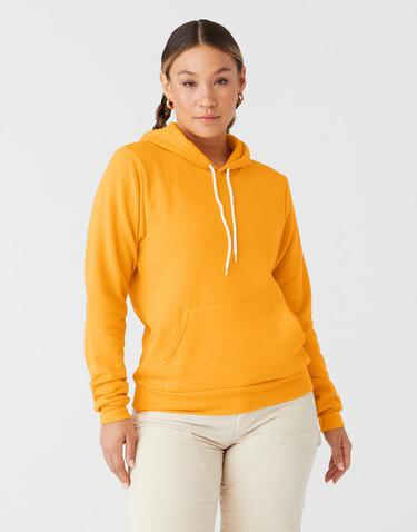 Bella Unisex Poly-Cotton Pullover Hoodie, Heather Slate, XL bedrucken, Art.-Nr. 276061356