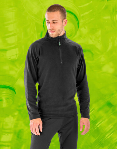 Result Recycled Microfleece Top, Black, XL bedrucken, Art.-Nr. 280331016