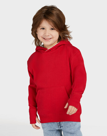 SG Contrast Hooded Sweatshirt Kids, Navy/Light Oxford, 128 (7-8/L) bedrucken, Art.-Nr. 280522665