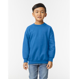 Gildan Heavy Blend Youth Crewneck Sweat, White, XS (104/110) bedrucken, Art.-Nr. 288090002 Gildan Heavy Blend Youth Crewneck Sweat, White, XS (104/110) bedrucken, Art.-Nr. 288090002