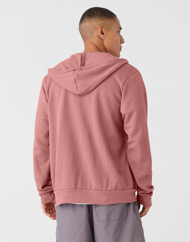Bella Unisex Poly-Cotton Full Zip Hoodie, Gold, XS bedrucken, Art.-Nr. 293066432