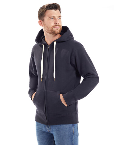 Mantis Men`s Superstar Zip Through Hoodie, Black, S bedrucken, Art.-Nr. 293481013