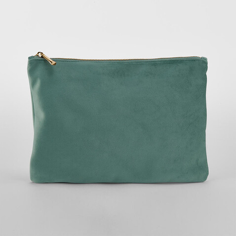 Bag Base Velvet Accessory Pouch, Jade, S bedrucken, Art.-Nr. 300295193