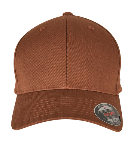 Flexfit Wooly Combed Cap, Coyote Brown, XS/S (53-57cm) bedrucken, Art.-Nr. 301687256