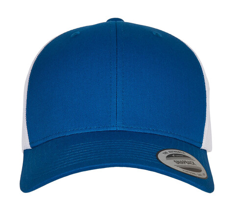 Yupoong Retro Trucker 2-Tone, Royal/White, One Size bedrucken, Art.-Nr. 307733530