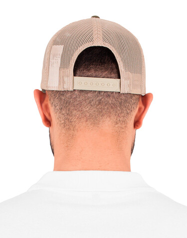 Yupoong Retro Trucker 2-Tone, Heather/White, One Size bedrucken, Art.-Nr. 307731400