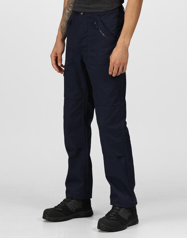 Regatta Pro Action Trousers (Long), Navy, 34&quot; bedrucken, Art.-Nr. 308172003