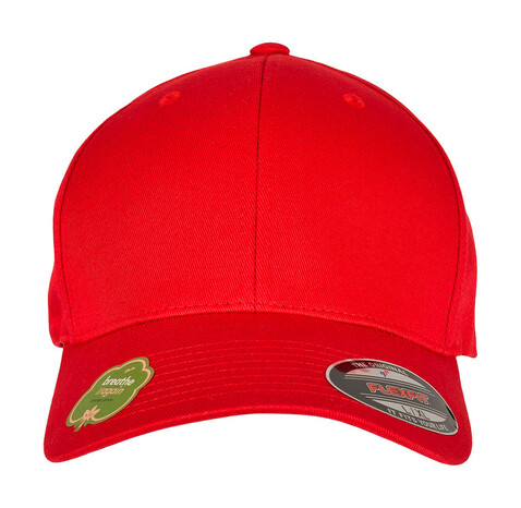Flexfit Flexfit Organic Cotton Cap, Red, S/M bedrucken, Art.-Nr. 326684001