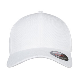 Flexfit Flexfit 3D Hexagon Jersey Cap, White, S/M bedrucken, Art.-Nr. 330680001