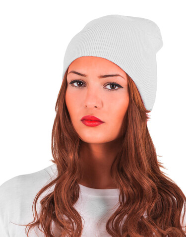 Flexfit Knit Beanie, Navy, One Size bedrucken, Art.-Nr. 341682000