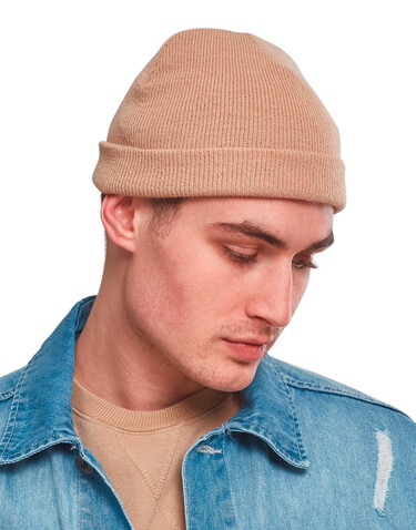 Flexfit Knit Beanie, Navy, One Size bedrucken, Art.-Nr. 341682000