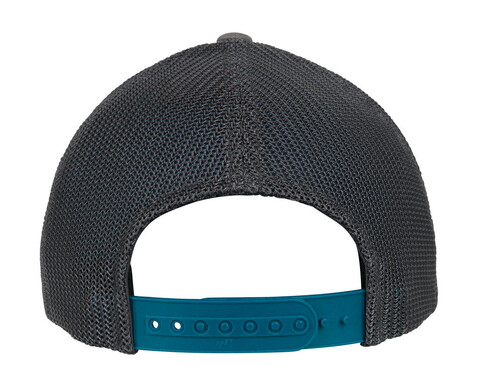 Flexfit 110 Trucker Cap, Black/Black, One Size bedrucken, Art.-Nr. 344681510