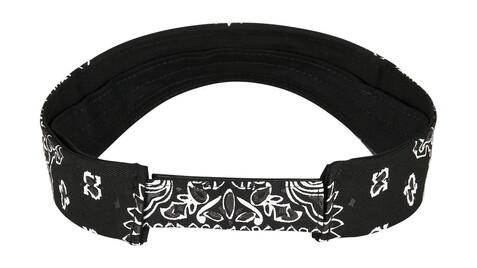 Flexfit Visor Bandana Print, White, One Size bedrucken, Art.-Nr. 370680000