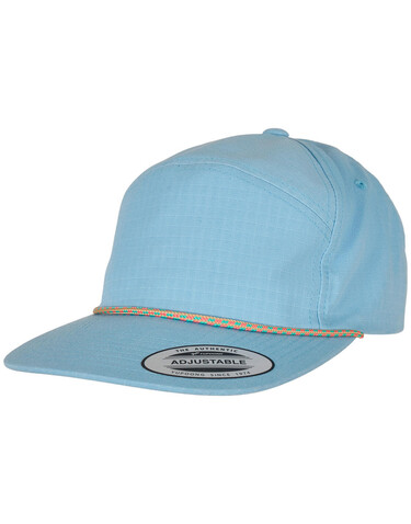 Flexfit Color Braid Jockey Cap, Light Blue, One Size bedrucken, Art.-Nr. 376683210