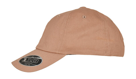 Flexfit Eco Washing 110 Unstructered Alpha Cap, Khaki, One Size bedrucken, Art.-Nr. 378687310