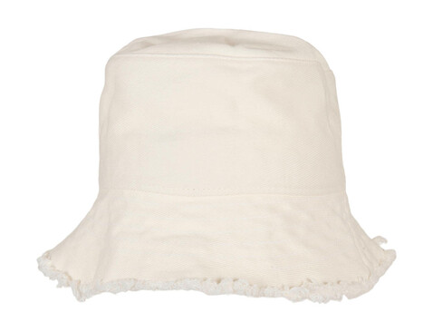 Flexfit Open Edge Bucket Hat, Offwhite, One Size bedrucken, Art.-Nr. 389680030