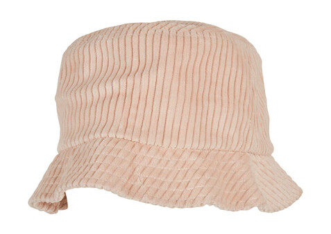 Flexfit Big Corduroy Bucket Hat, Offwhite, One Size bedrucken, Art.-Nr. 390680030