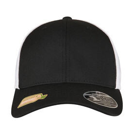 Flexfit 110 Recycled Cap 2-Tone, Black/White, One Size bedrucken, Art.-Nr. 397681500