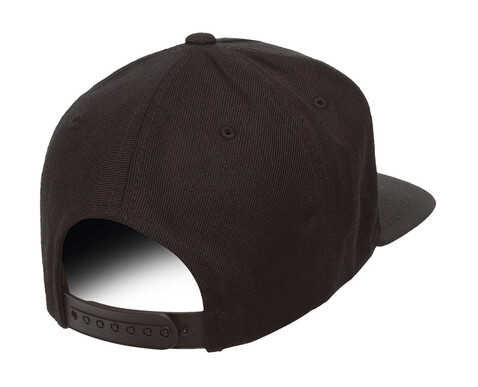 Flexfit Premium 5 Panel Snapback, Black/Black, One Size bedrucken, Art.-Nr. 399681510