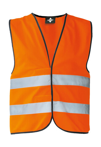 Korntex Safety Vest Wolfsburg, Orange, XL bedrucken, Art.-Nr. 401134103